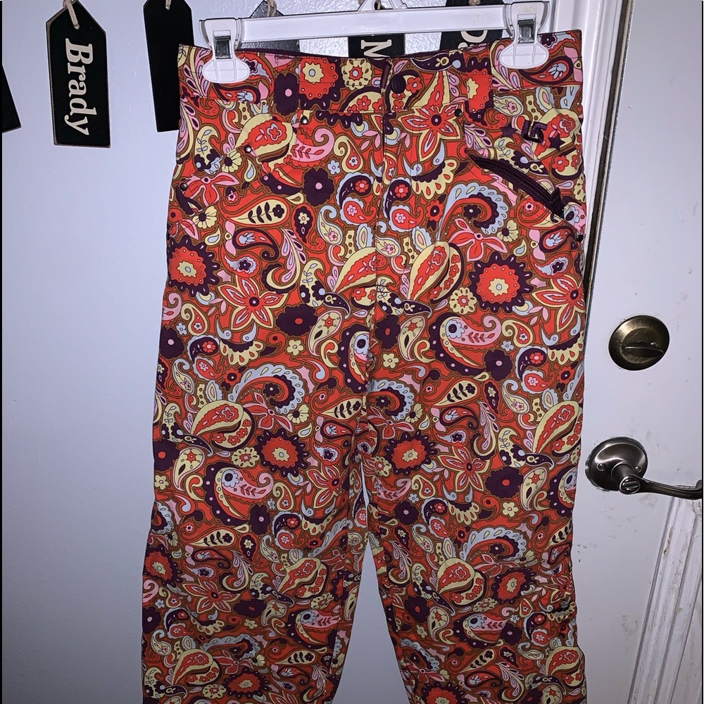 Girls XL Burton snow pants set